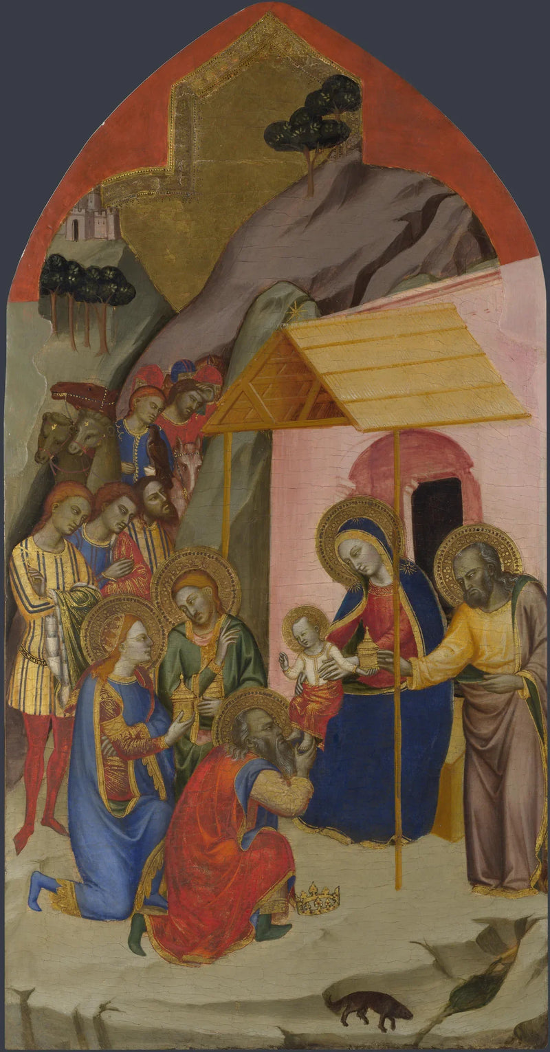 Die Anbetung der Könige - Jacopo di Cione