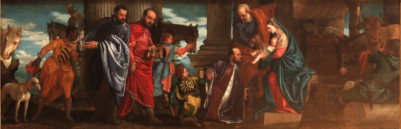 Anbetung der Heiligen Drei Könige - Paul Véronèse