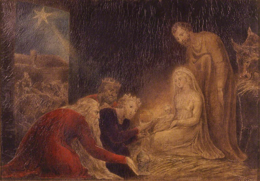 Anbetung der Könige - William Blake