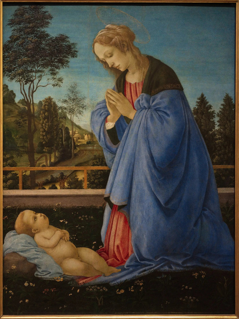 Die Anbetung Christi - Filippino Lippi