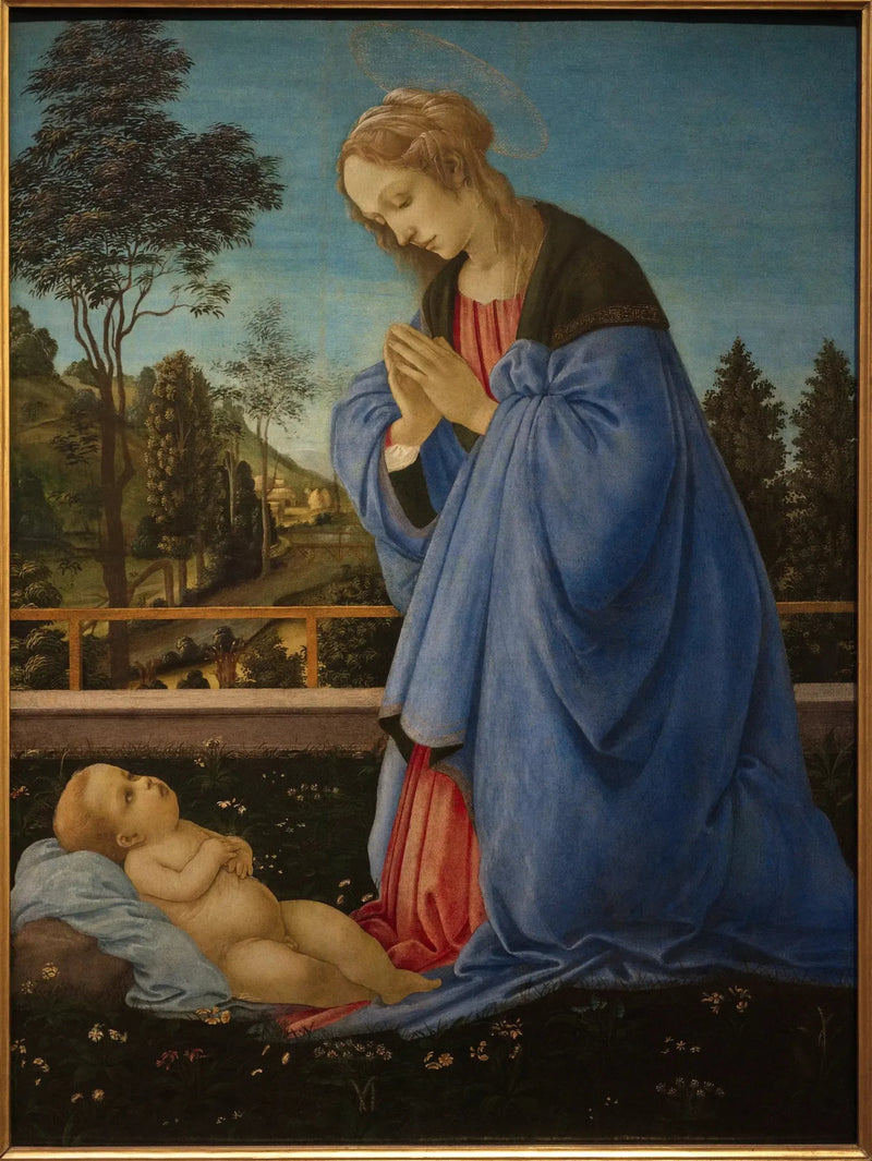 Die Anbetung Christi - Filippino Lippi