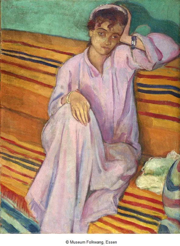 Die Afrikanerin - Émile Bernard