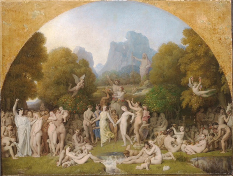 Das goldene Zeitalter - Jean-Auguste-Dominique Ingres