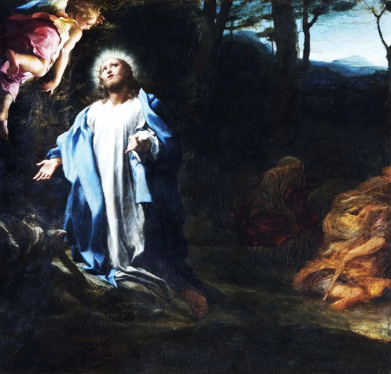 Der Kampf im Garten - Antonio da Correggio