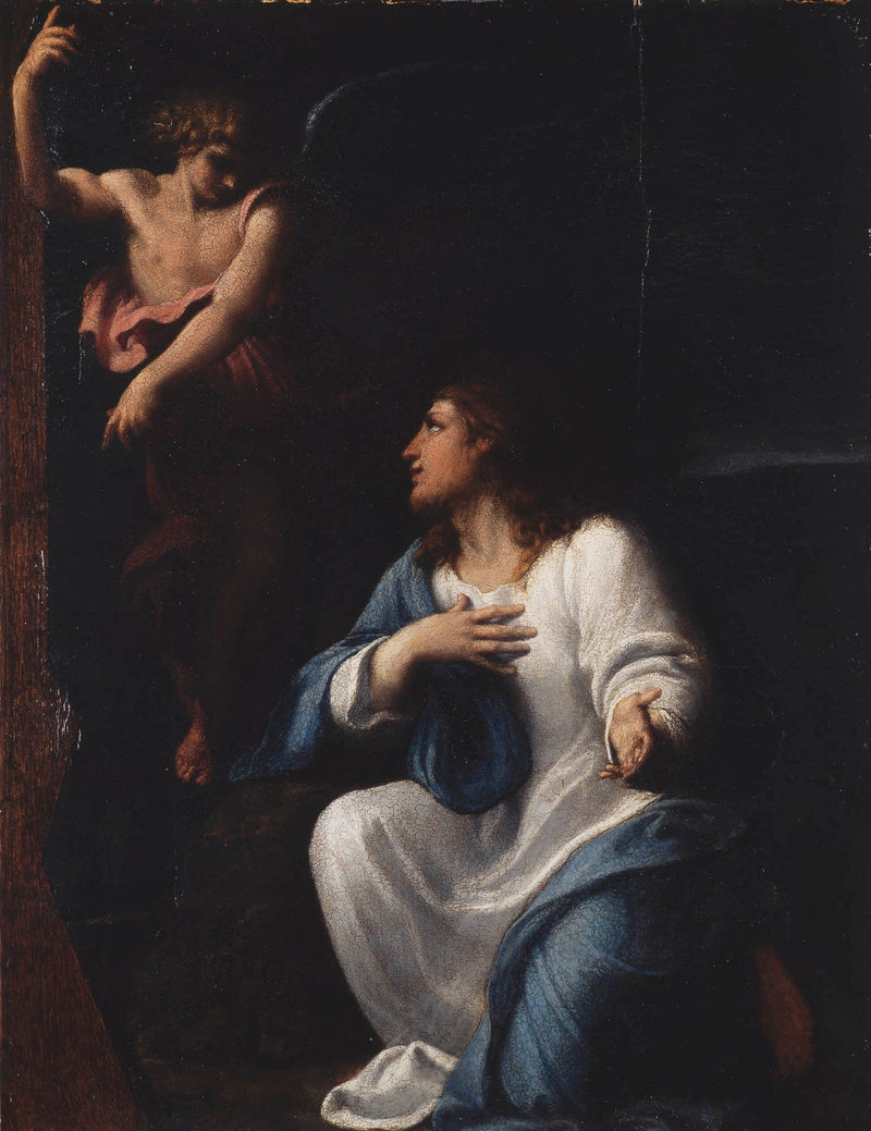 Der Agonie im Olivenhain - Annibale Carracci