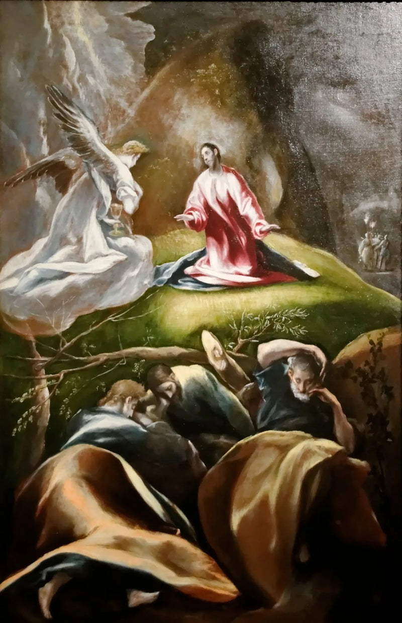 Der Agonie im Olivenhain - El Greco