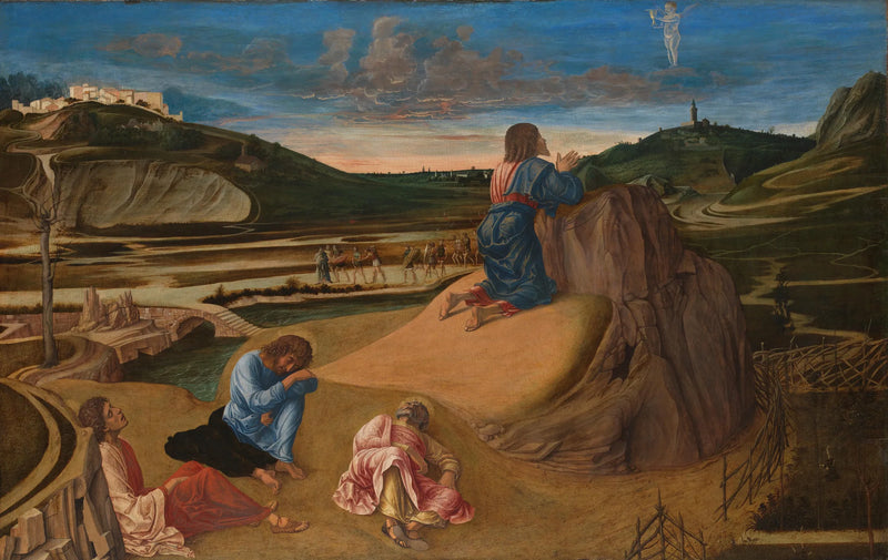 Der Agonie im Olivenhain - Giovanni Bellini