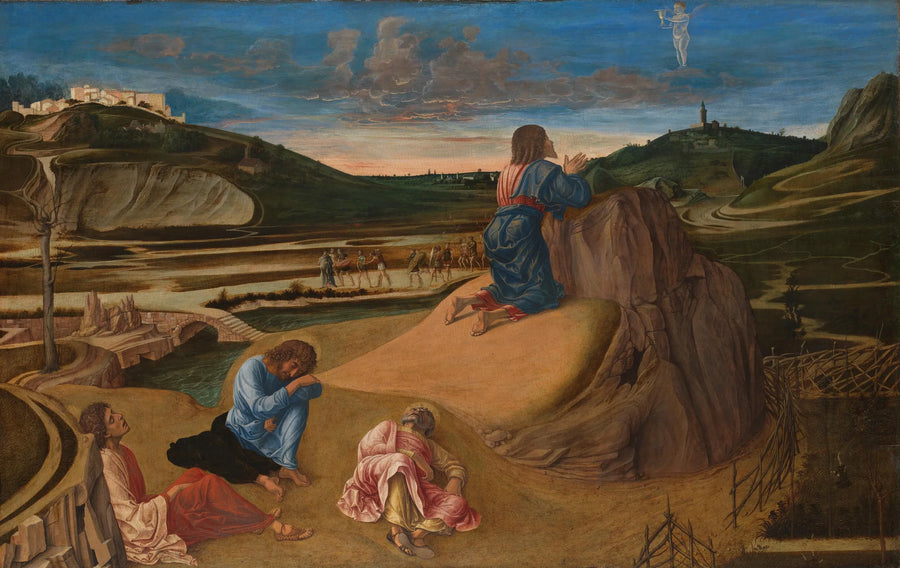 Der Agonie im Olivenhain - Giovanni Bellini