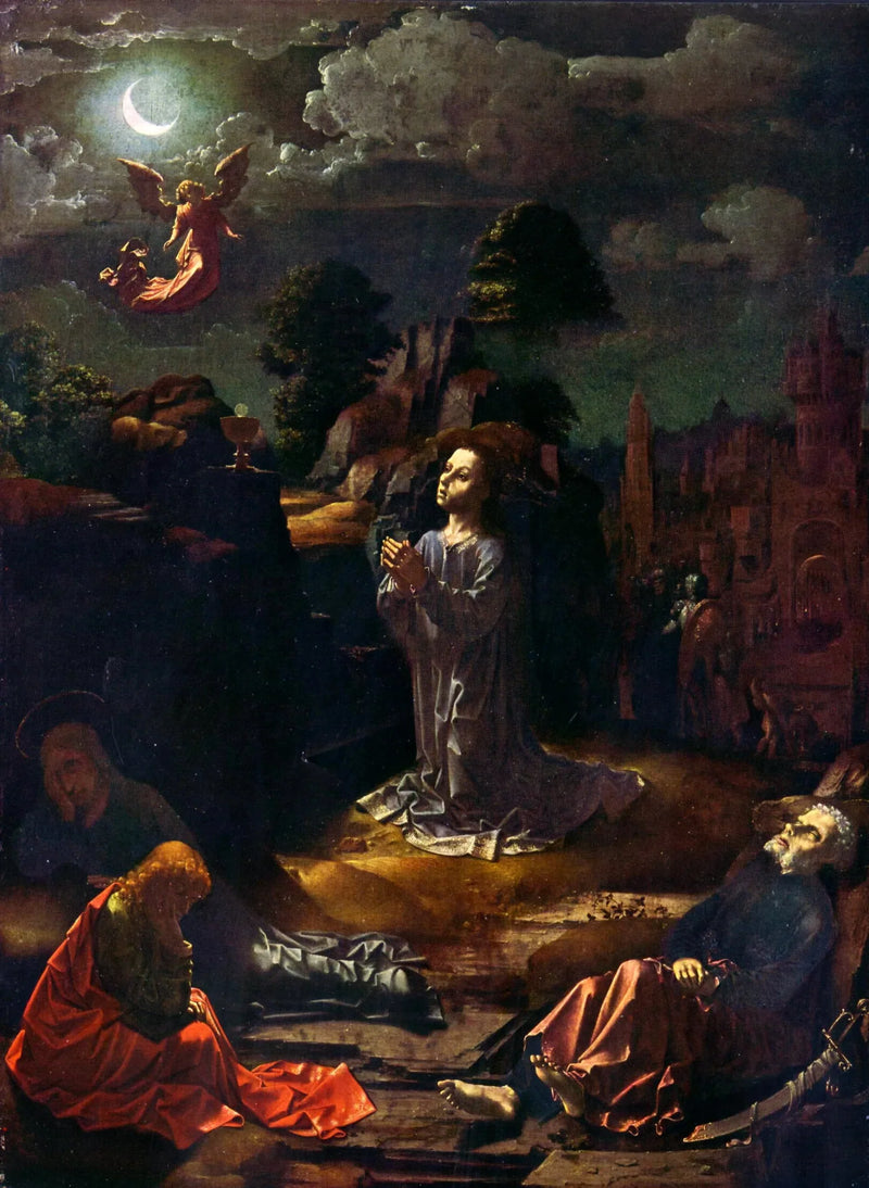 Der Kampf im Olivenhain - Jan Gossaert