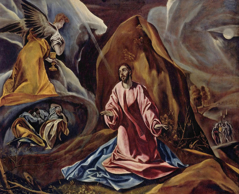 Der Agonie im Garten - El Greco