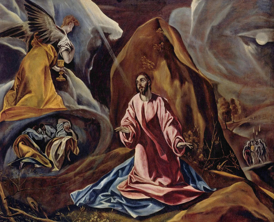 Der Agonie im Garten - El Greco