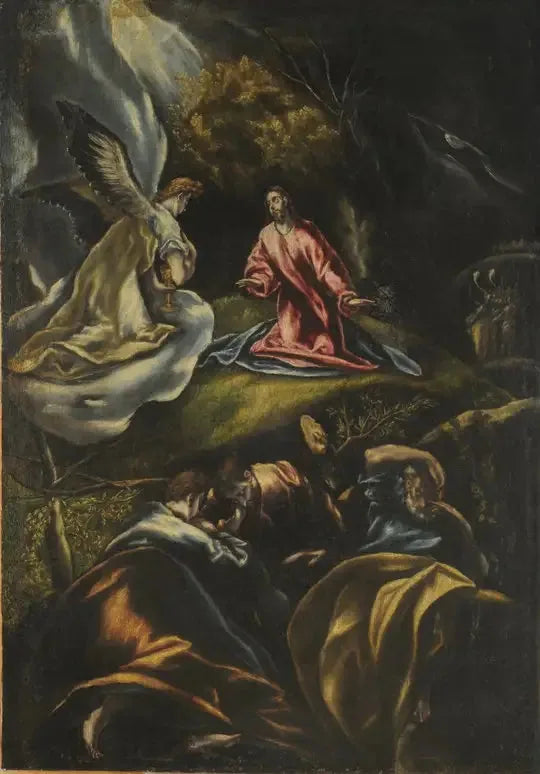 Der Qual im Garten - El Greco