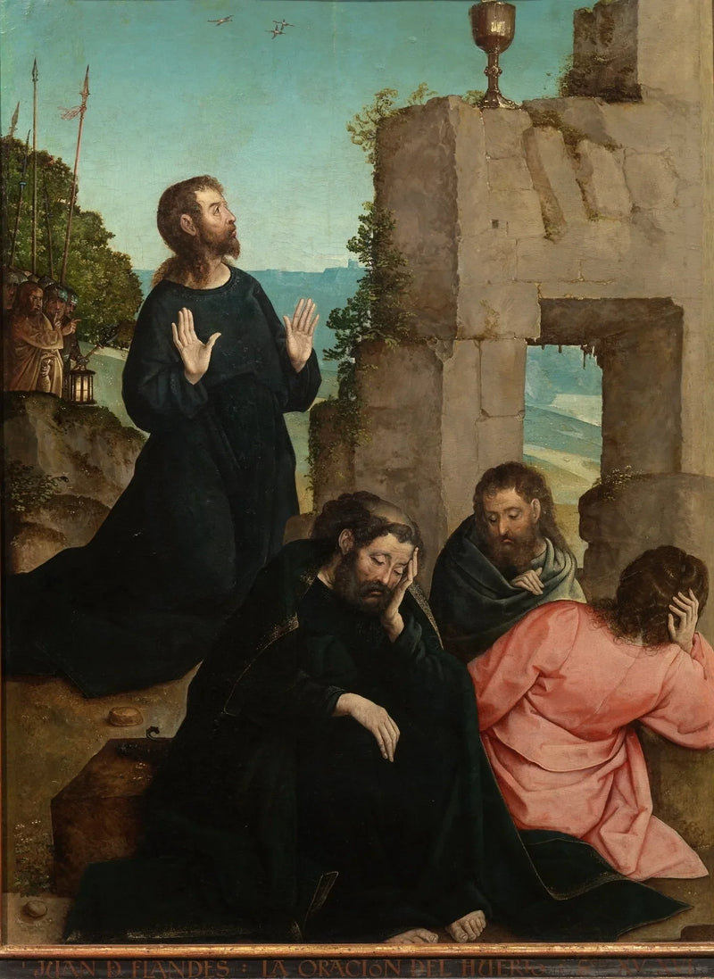 Das Leiden im Garten - Juan de Flandes