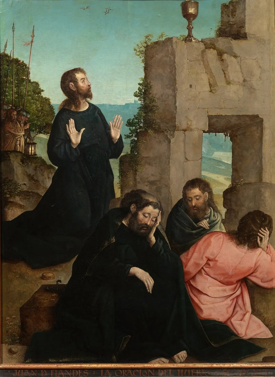 Das Leiden im Garten - Juan de Flandes