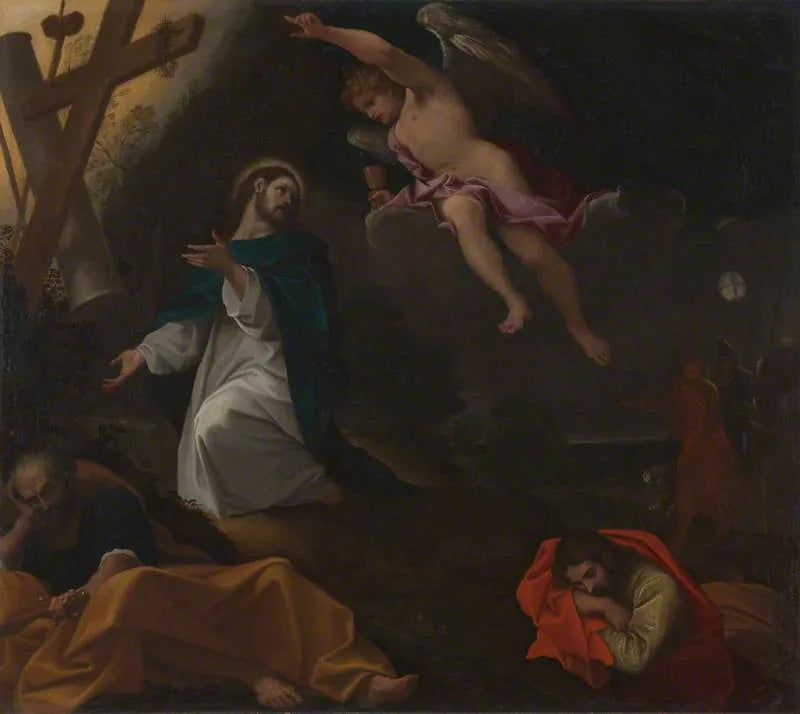 Der Qual im Garten - Ludovico Carracci