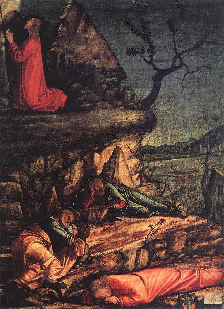 Der Qual im Garten - Vittore Carpaccio