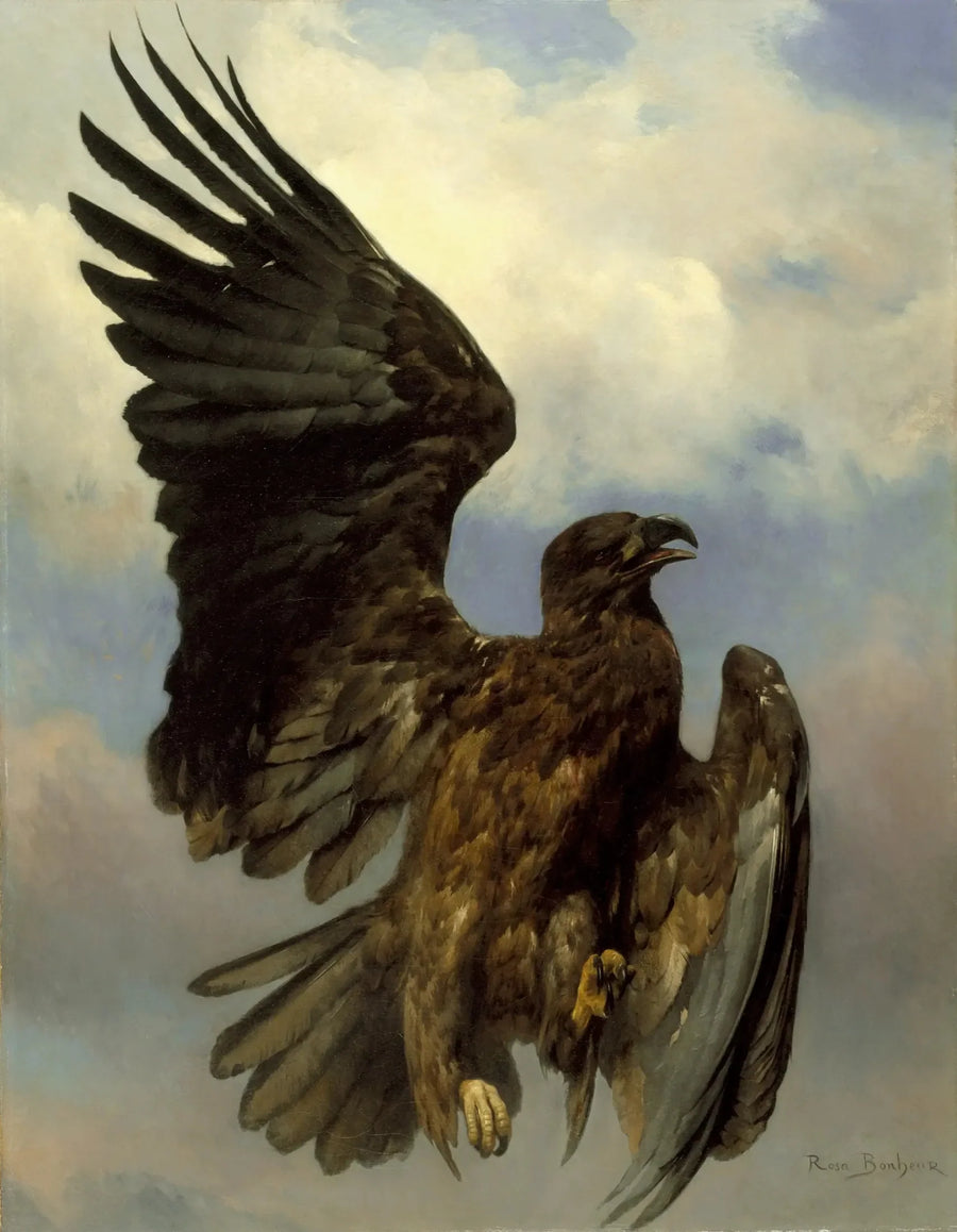 Der verwundete Adler - Rosa Bonheur