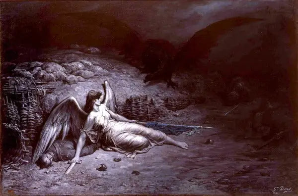 L'aigle noir de Prusse - Gustave Doré image 1 reproduction d’œuvre d’art à l’huile