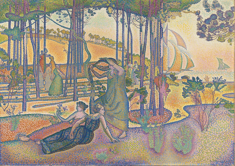 Der Abendwind - Henri-Edmond Cross