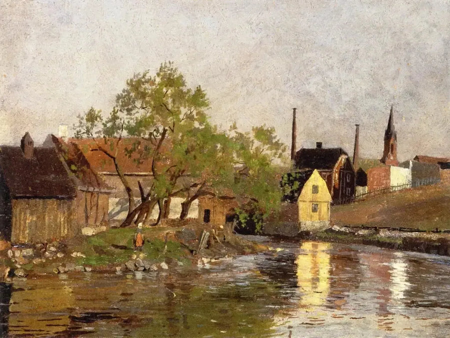 Die Akerselva - Edvard Munch