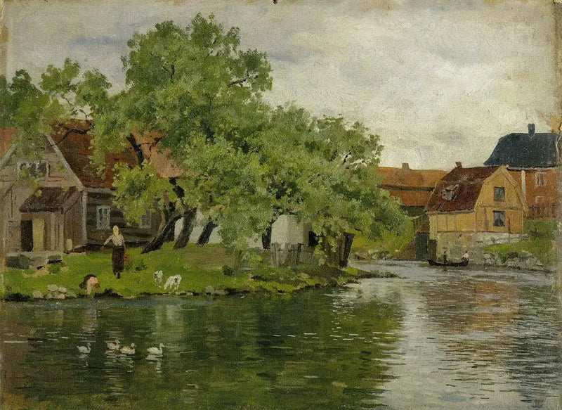Die Akerselva - Edvard Munch