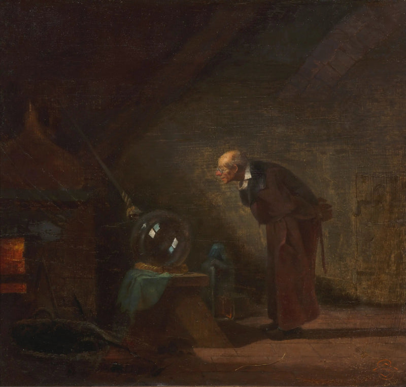 Der Alchemist - Carl Spitzweg