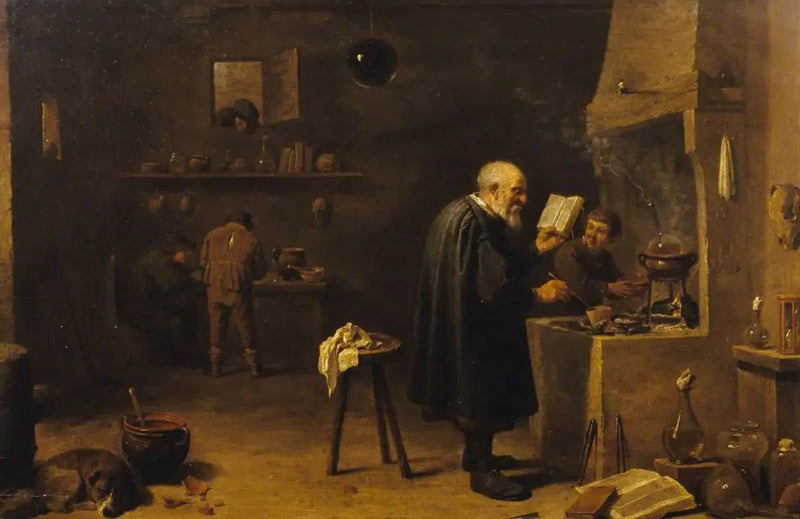 Der Alchemist - David Teniers der Jüngere