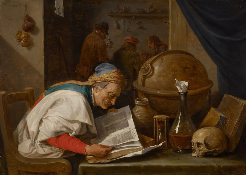 Der Alchemist - David Teniers der Jüngere
