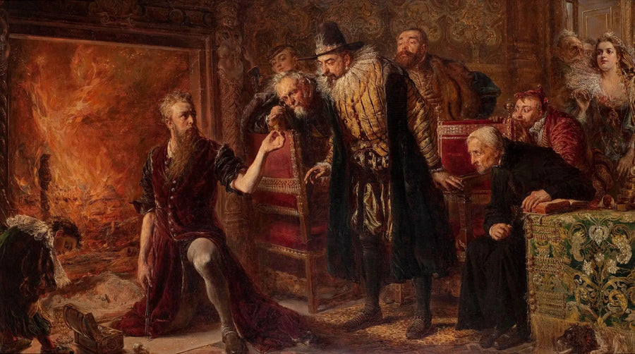 Der Alchemist Sendivogius - Jan Matejko