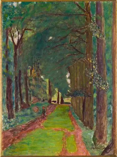Die Baumallee - Pierre Bonnard