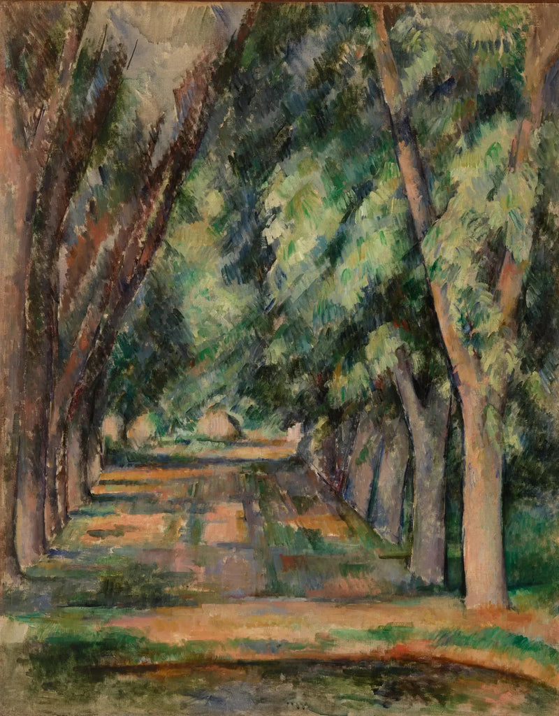 Die Kastanienallee im Jas de Bouffan - Paul Cézanne