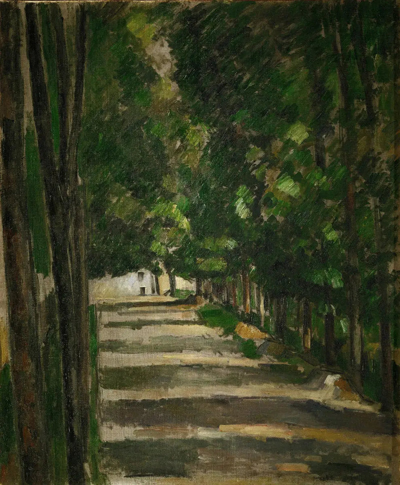 Die Allee - Paul Cézanne