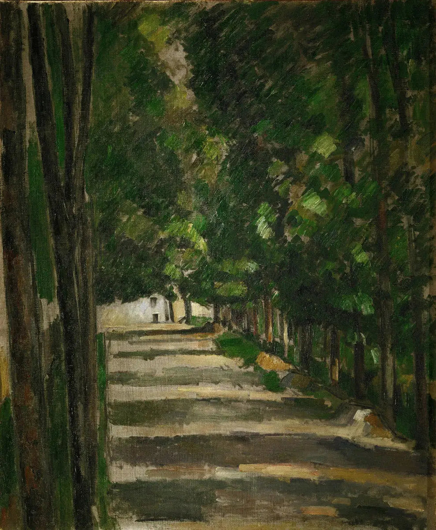Die Allee - Paul Cézanne