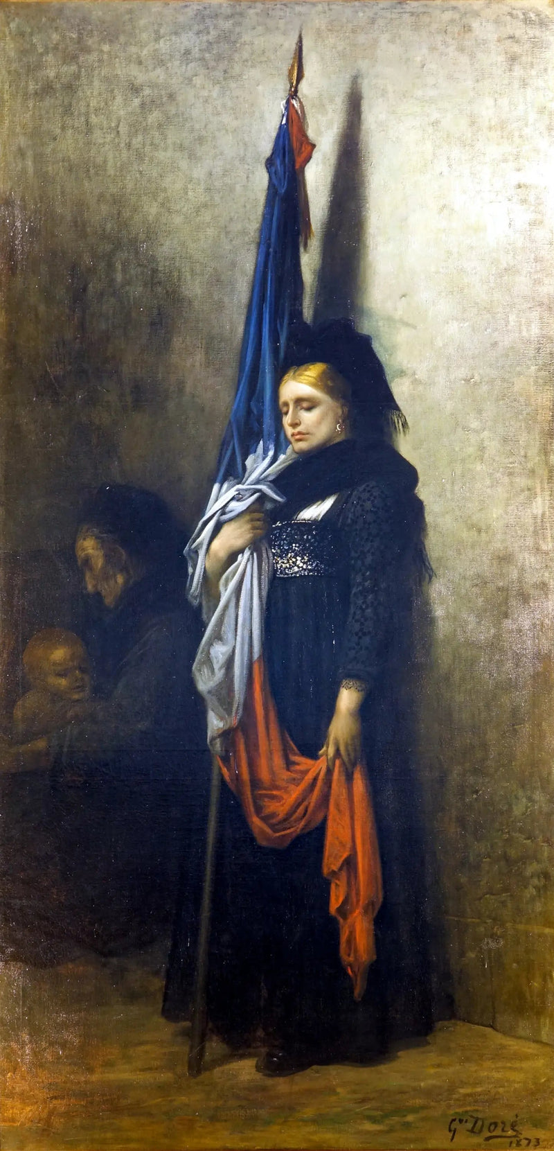 Das verwundete Elsass - Gustave Doré