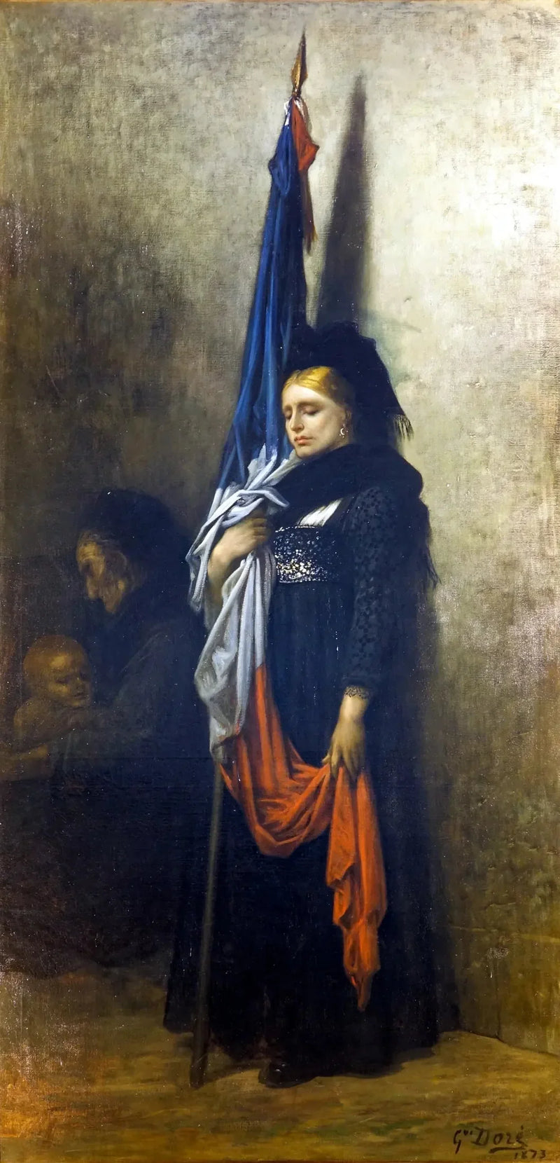 Das verwundete Elsass - Gustave Doré