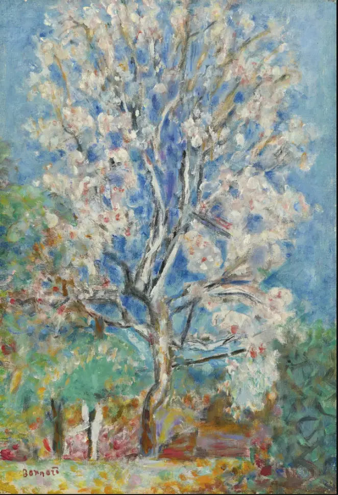 Die blühende Mandel - Pierre Bonnard