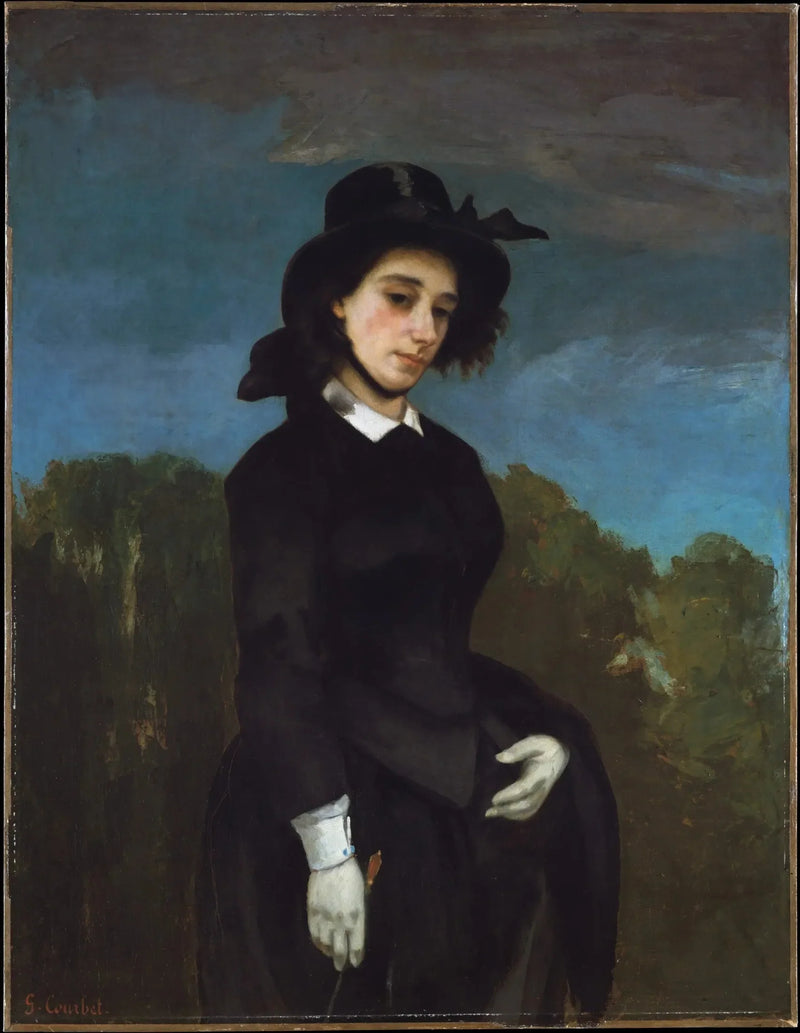 Die Amazone - Gustave Courbet