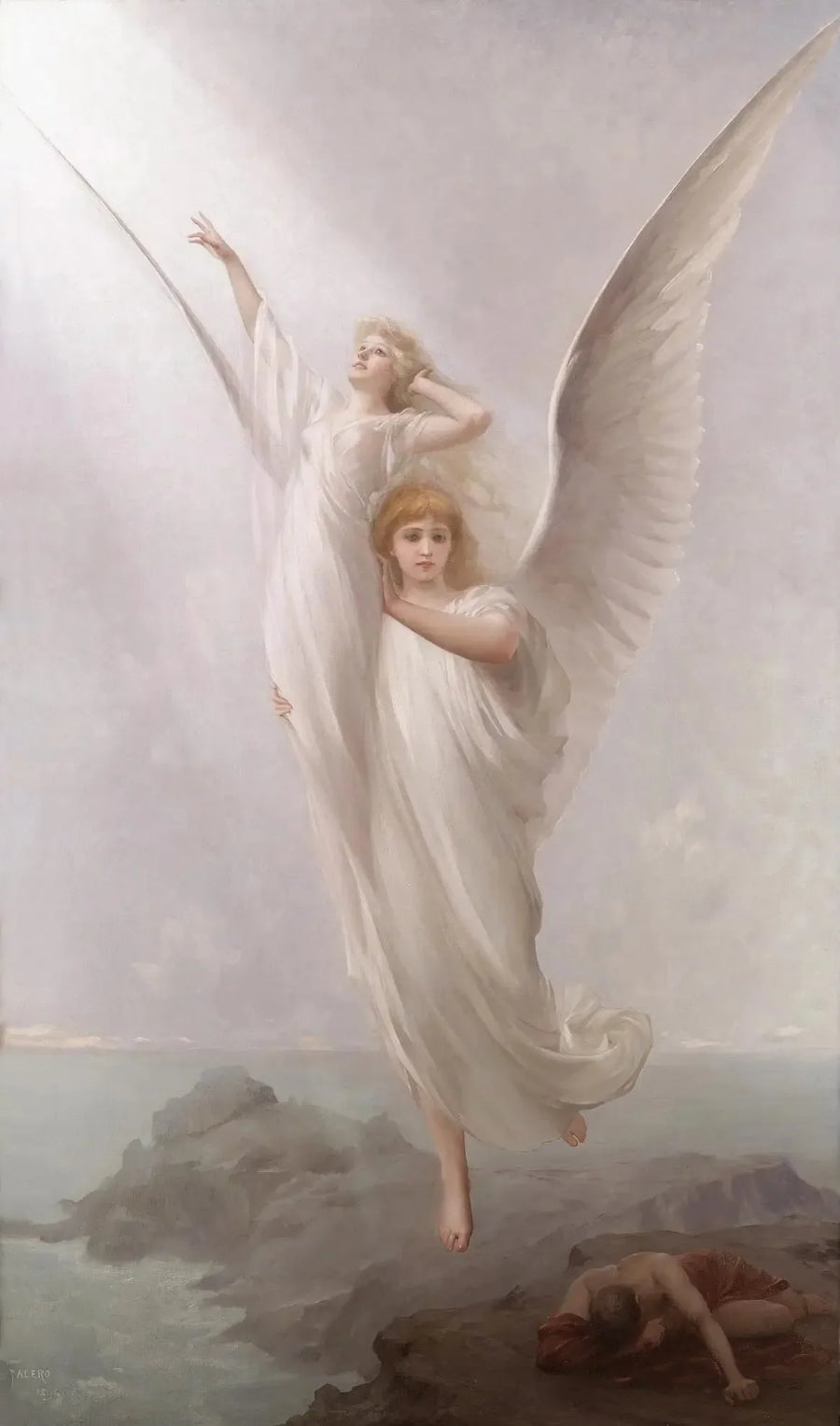 Die menschliche Seele - Luis Ricardo Falero
