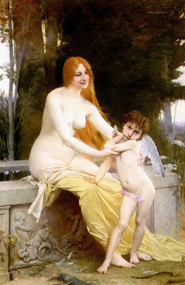 Der gesegnete Liebe - Jules Lefebvre