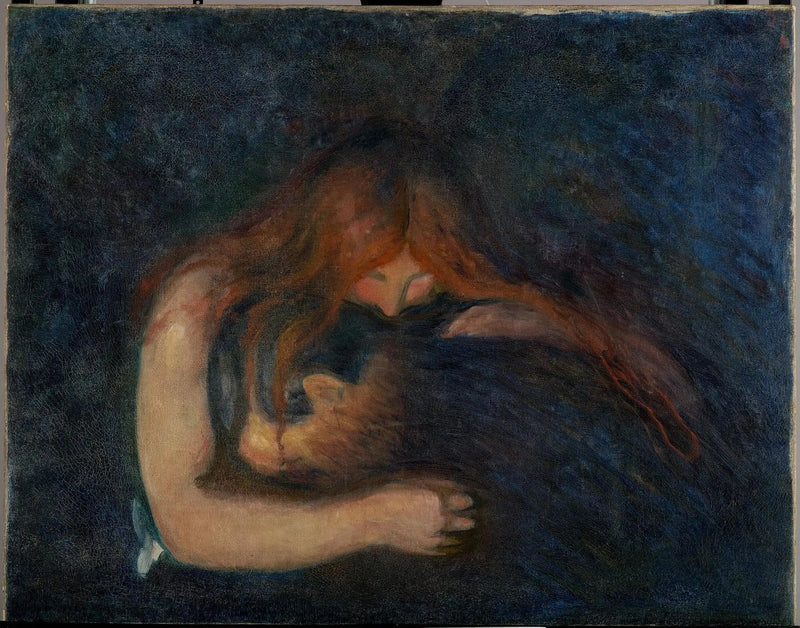 Die Liebe und der Schmerz - Edvard Munch