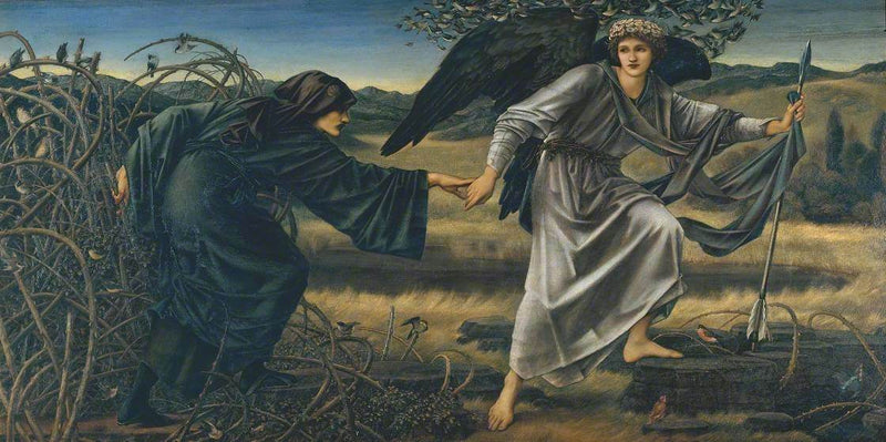 Die Liebe und der Pilger - Edward Burne-Jones