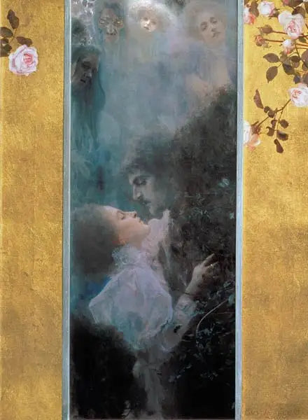 Die Liebe - Gustav Klimt