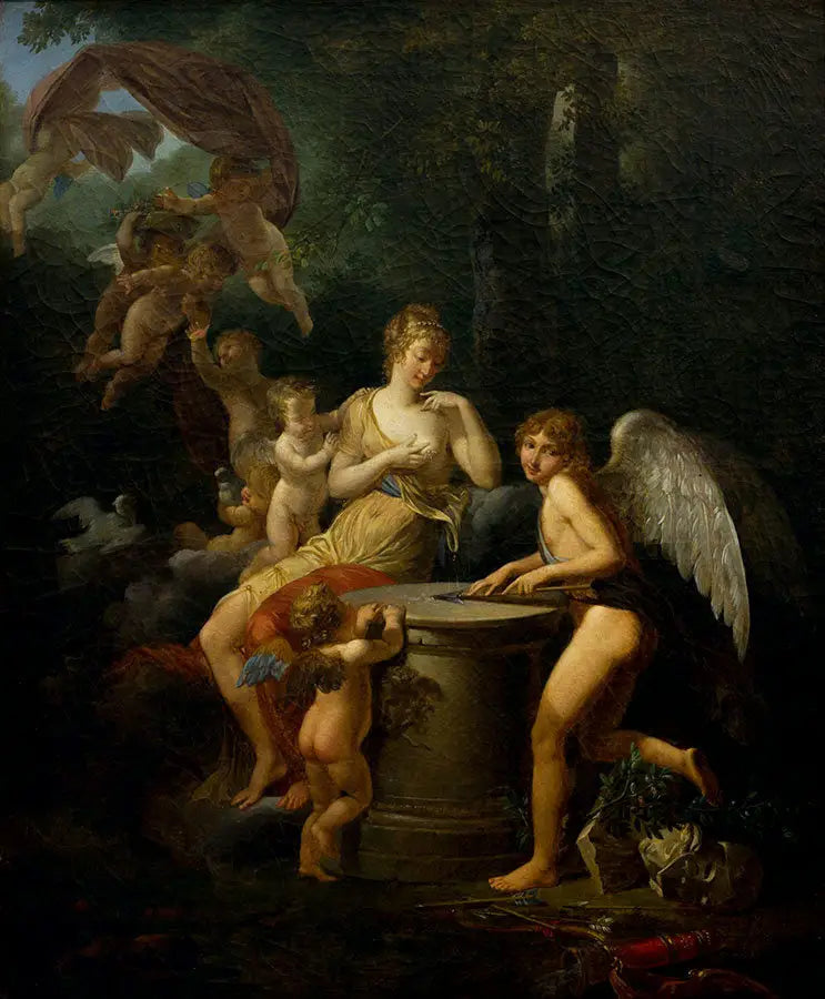 Die Liebe überwunden durch die Keuschheit - François Gérard