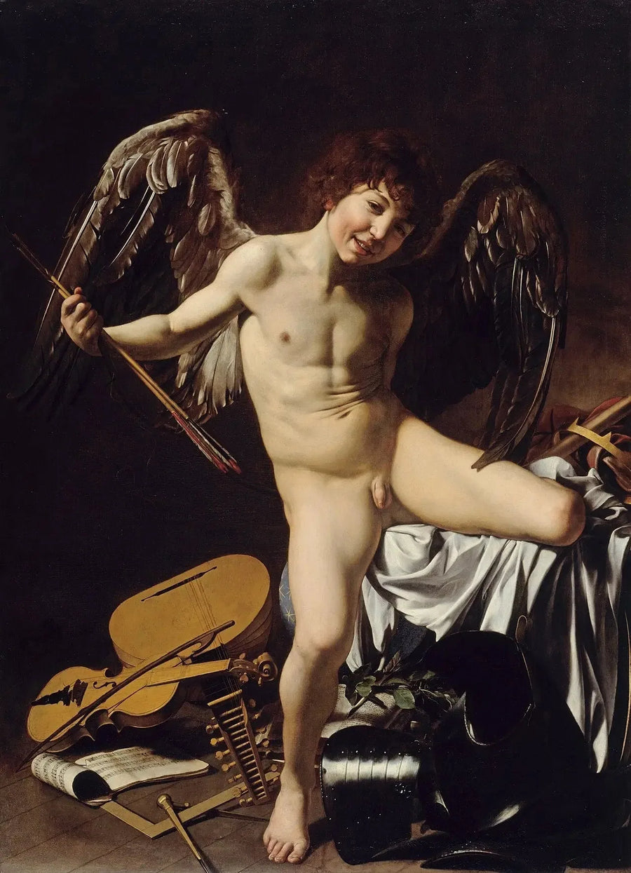Die siegreiche Liebe - Caravaggio