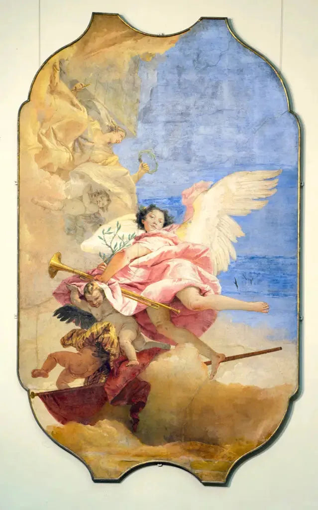 Der Ruhmengel - Giovanni Battista Tiepolo