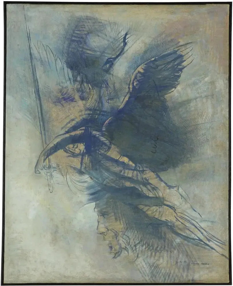 Der Kriegerengel - Odilon Redon