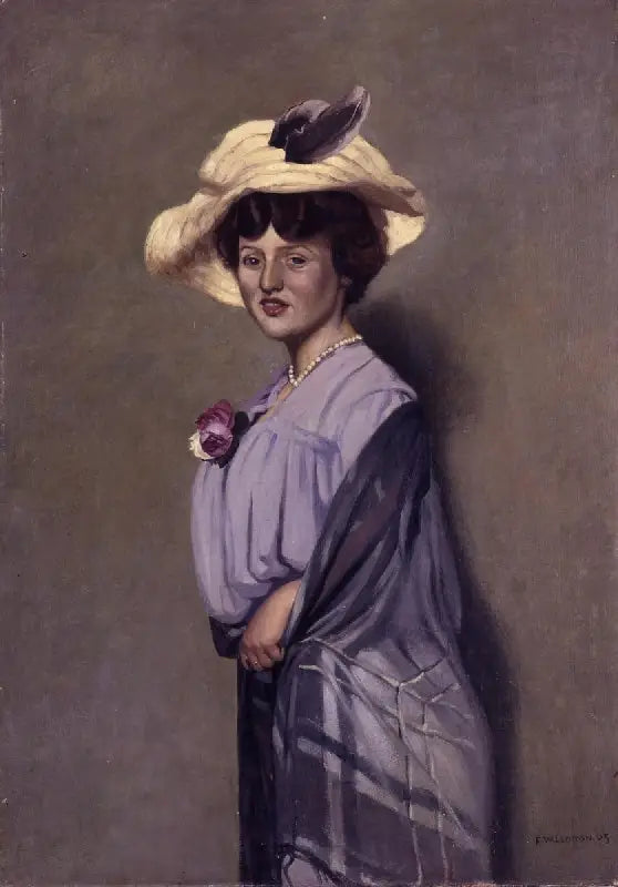 Die Engländerin - Félix Vallotton