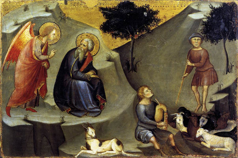 Die Verkündigung an Joachim - Bartolo di Fredi