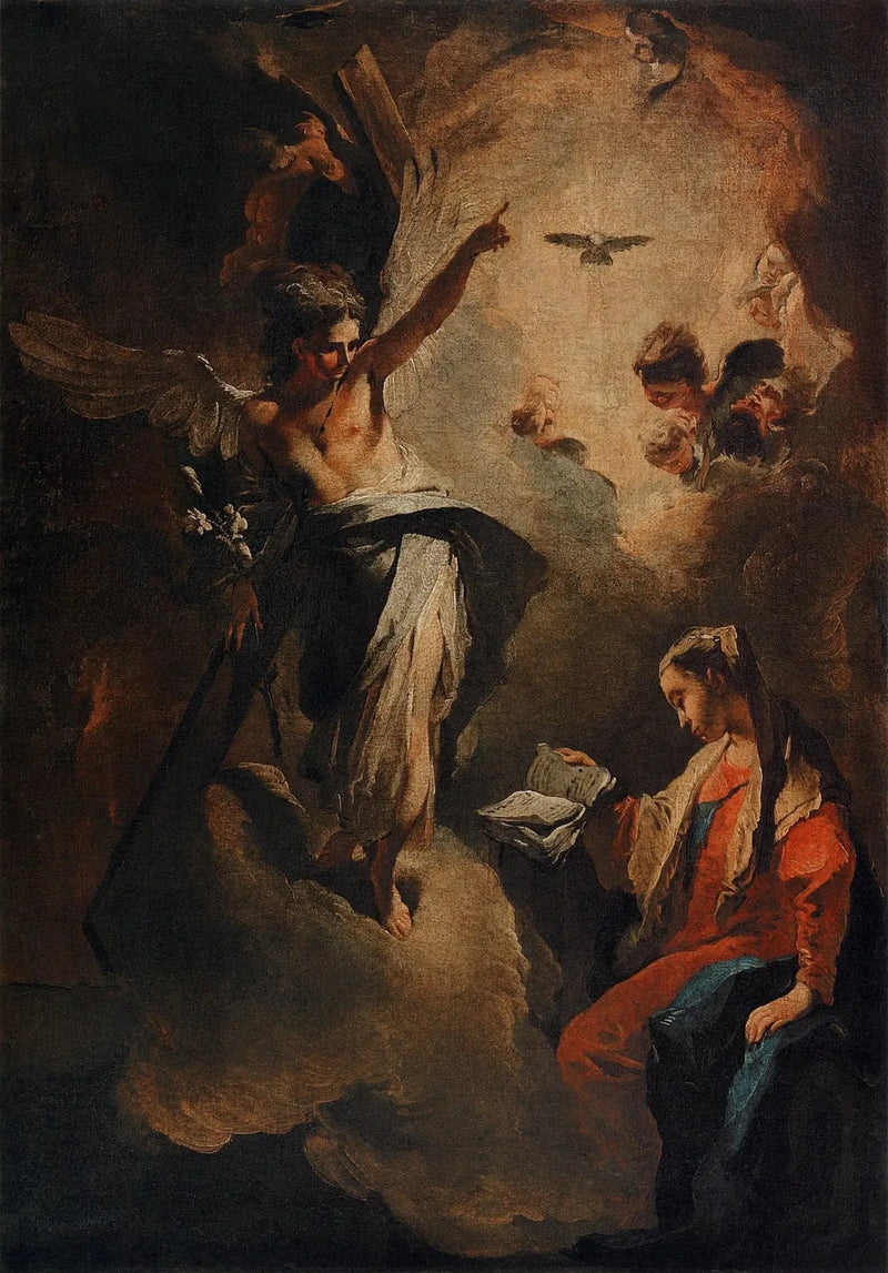 Verkündigung an die selige Jungfrau Maria - Giovanni Battista Tiepolo
