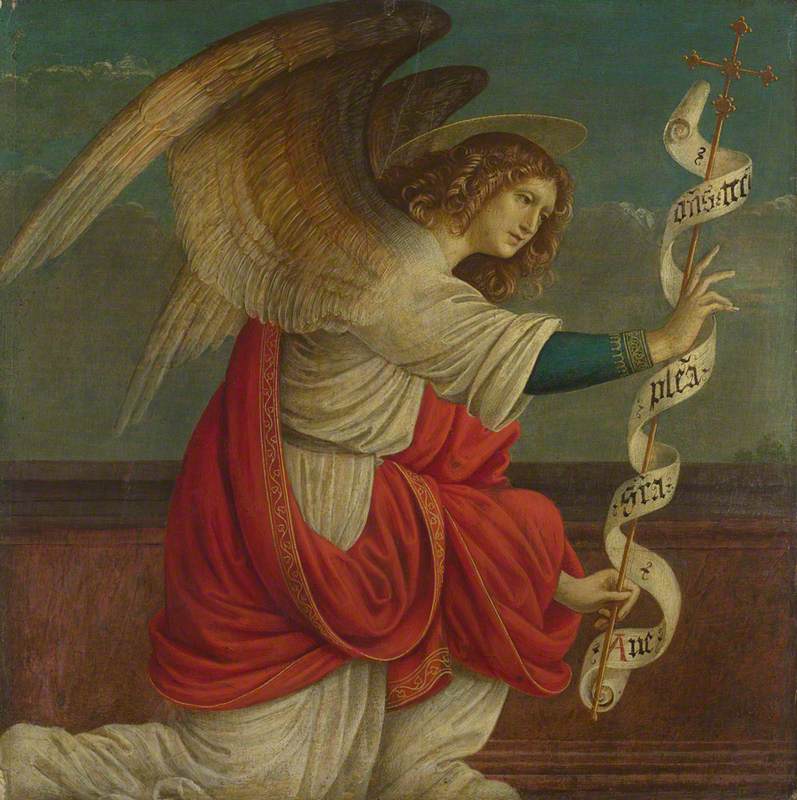 Verkündigung: Der Engel Gabriel - Gaudenzio Ferrari